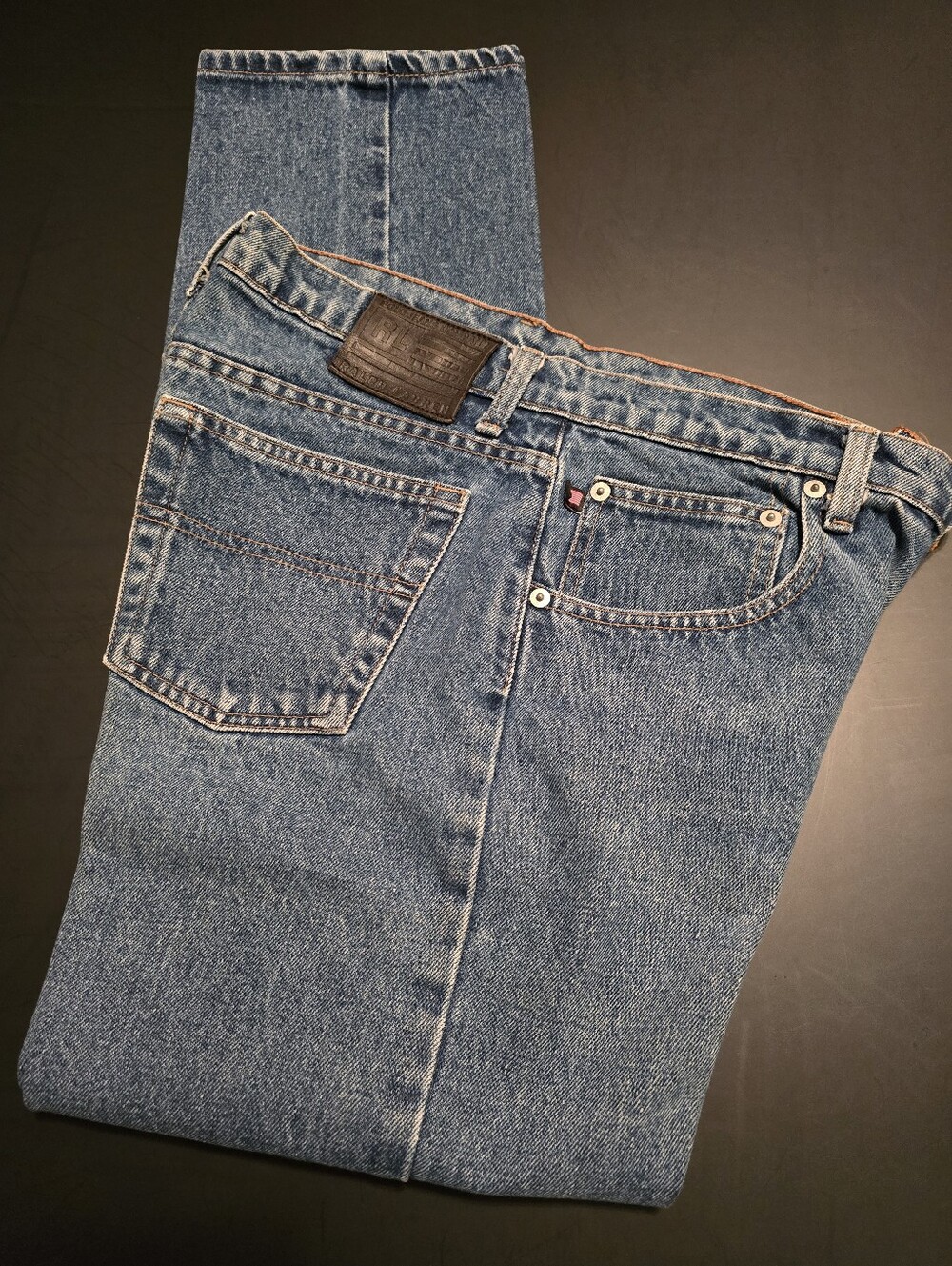 Ralph Lauren Polo Jeans Blue Denim Jeans - Straight Fit